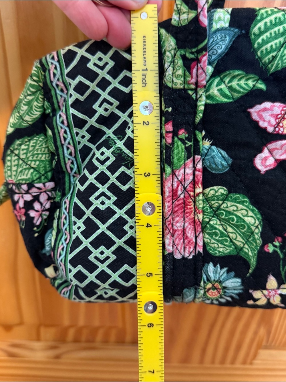 Retired 2007 Vera Bradley Small duffel Botanica print. - Picture 7 of 10